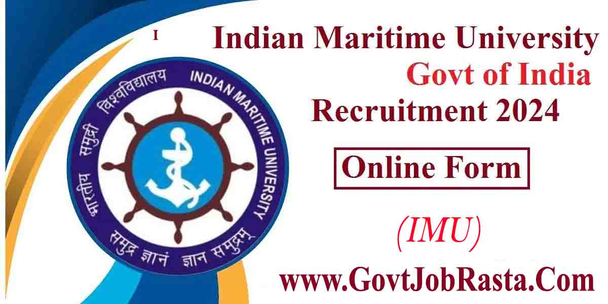 IMU Assistant 27 Posts Online Form 2024