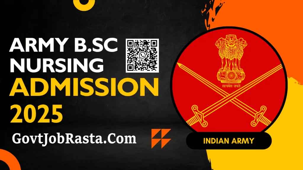 Army B.Sc Nursing Admission Online Form 2025