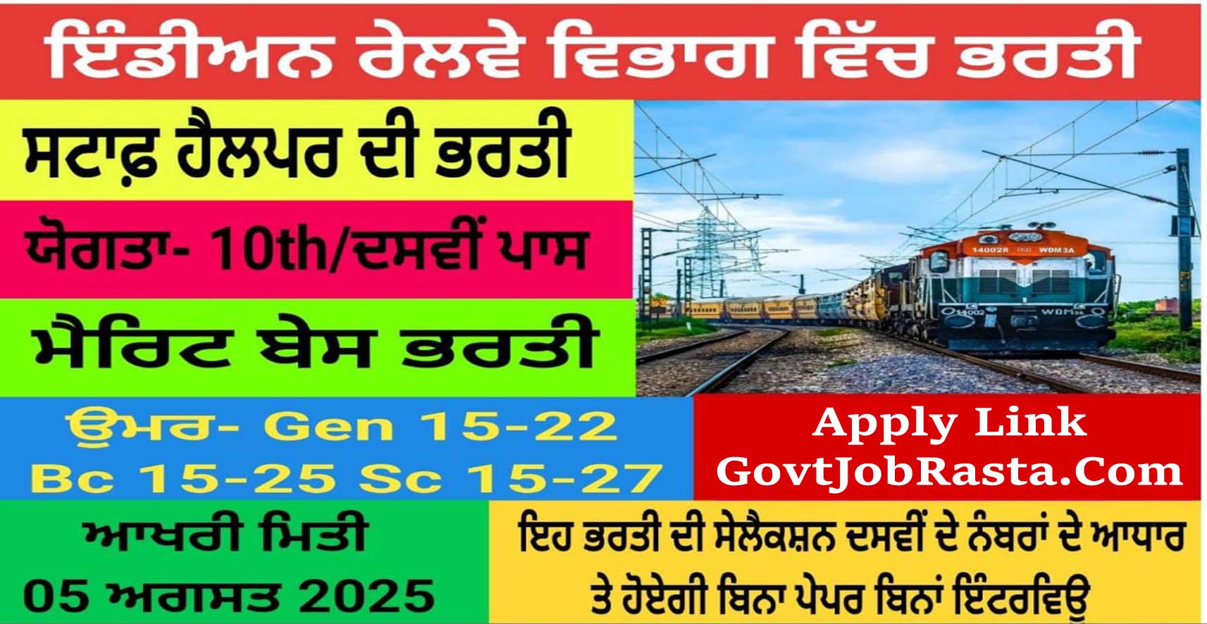 Chennai ICF 1010 Apprentice Online Form 2025