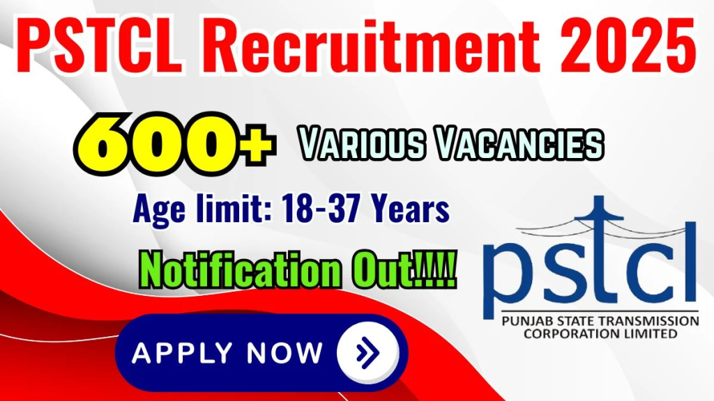 PSTCL Recruitment 2025 Apply for 609 Assistant Lineman, JE and Other Posts
