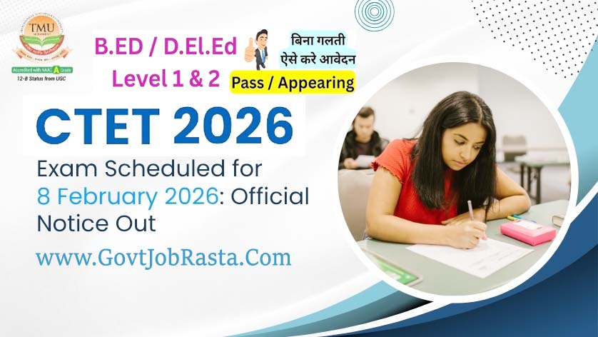 CTET February Exam 2026 Online Form