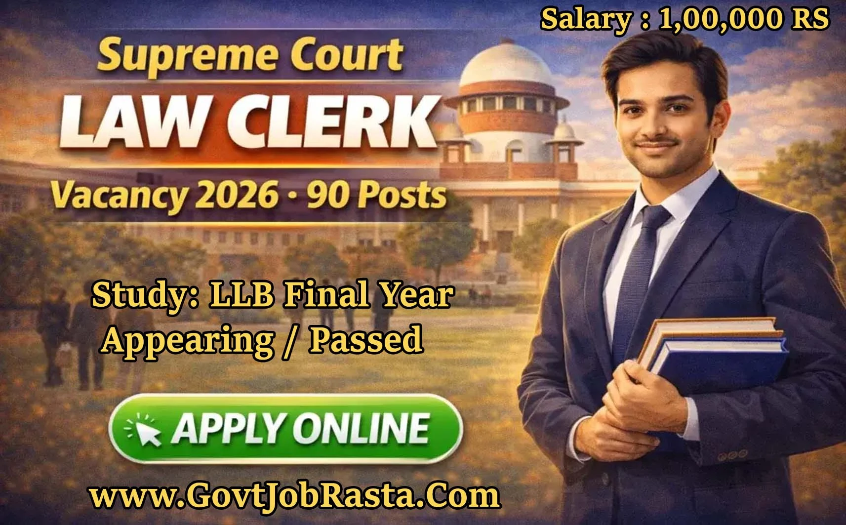 Supreme Court Law Clerk Recruitment 2026