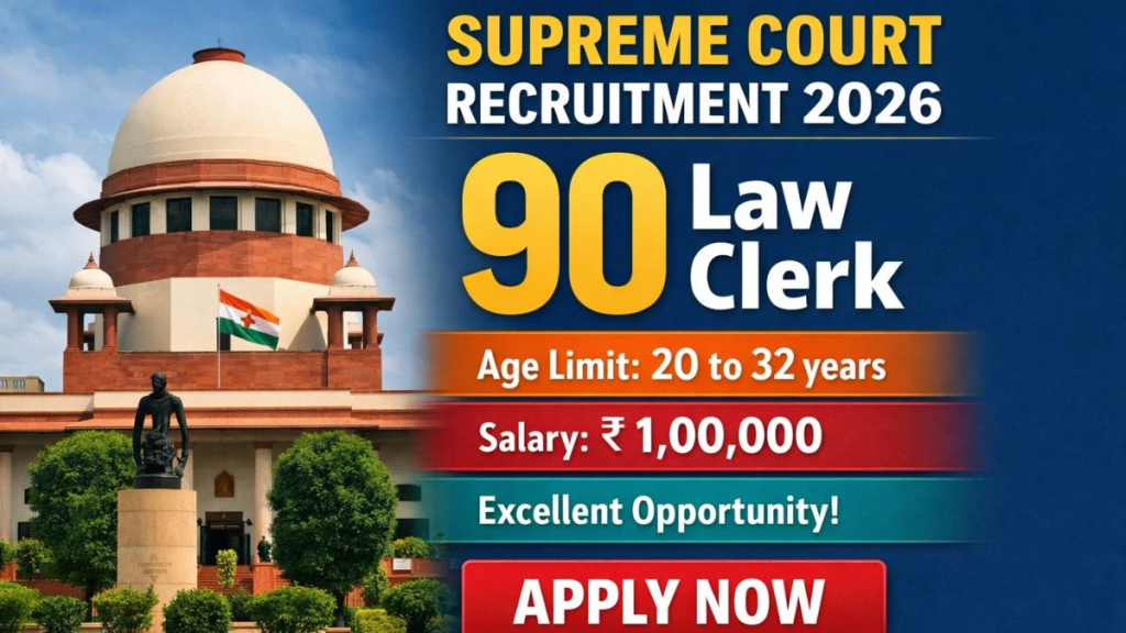 Supreme Court Law Clerk Recruitment 2026